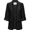 ONLY ARIS LIFE 3/4 LOOSE BLAZER CC TLR BLACK Donna