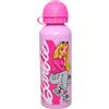 Barbie - Borraccia in alluminio per bambini, 500ml