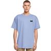 Merchcode Mp0008980-halloween-Cat Tee T-Shirt, Blu Viola, L Uomo