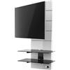 MELICONI GHOST DESIGN 3000 ROTATION BIANCO PARETE ATTREZZATA