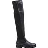 CHATTAWAK 8 x estenoir38, Stivali alla Moda Donna, Nero, 38 EU