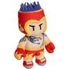 Bizak Stumble Guys Peluche 16,5 cm, Hot Gloves Mcloyd Personaggi del videogioco di demolizione, 6 personaggi epici, giocattolo morbido e abbracciabile, ideale per tutte le età, (64117260-2)