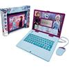 Lexibook Disney Frozen 2, portatile educativo e bilingue per ragazze tedesco/inglesi con 124 attività per imparare, giocare e ascoltare musica con Elsa e Anna-Blu/Viola, JC598Fzi3, 24 x 18 x 3,6 cm