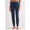 Intimissimi Pantaloni Lunghi In Modal Con Polsino Blu