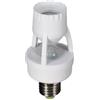 Perel Rilevatore di movimento, PIR, portata di rilevamento 6 m, angolo di rilevamento 360°, IP20, uso interno, con portalampada E27 bianco