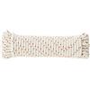 Merriway Bulk Hardware BH03125 Cordino per Puleggia di Finestre Scorrevoli in Cotone Cerato, con Puntini, 12.5 m x 6 mm, Rosso