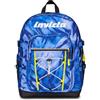 Invicta Zaino Scuola Jelek Fantasy, Blu, Zaino Doppio Scomparto Super Capiente Con Tasca Porta PC o Tablet, Tasca Porta Borraccia e Tasca Con Organizer, Zaino Viaggio