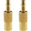 OTOTEC 2 pezzi Valvola di gonfiaggio pneumatici Connettore di Ricambio Auto Pompa D'aria Mandrino Clip Morsetto Auto Strumenti di Riparazione Pneumatici Accessori Auto Ottone