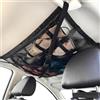 Generic 7WUNDERBAR Rete portaoggetti Auto per tettuccio, organizer per coperta, accessorio da campeggio per quattro braccioli sul tetto, Van, SUV, 90 * 65 cm (30 pezzi)
