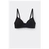 Tezenis Reggiseno Triangolo Leggermente Imbottito Cotone Organico London Donna Nero