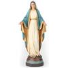 BC BUILDCLASSIC BC Catholic Our Lady of Grace Statue, Santa Madre Vergine Maria Figura, Religioso Gfit of Home Decor, 17,8 cm H, dipinta a mano da Buildclassic (elegante)