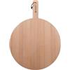 BERGNER RENBERG NATURALLY - Tagliere 38x28x1,5 cm in legno di faggio - Bordi bianchi - Con gancio - Si consiglia il lavaggio a mano
