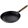 MasterPRO Odín | Padella antiaderente 28 cm | In ferro pressato | Manico ergonomico in legno di acacia | Utensili da cucina | Per tutti i piani cottura