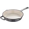 MasterPRO Unique | Padella in ferro fuso da 24,5 cm | Colore bianco | Realizzata in ferro fuso | Manico ergonomico | Menaggio da cucina | Compatibili con tutti i tipi di cucina, BGMP-3833