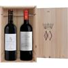 Marchesi Antinori Chianti Classico DOCG Pèppoli, Villa Antinori Toscana IGT Rosso Marchesi Antinori 2 bottiglie da 0,75 ℓ, Cassetta di legno