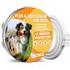 AstraVox Collare Antiparassitario Per Cani, 12 Mesi Di Protezione Efficace, Collare Antipulci Cane Da 65cm, Regolabile e Impermeabile, Efficace Repellente per Insetti, Adatto a Cani Di Tutte Le Taglie (1 Pack)
