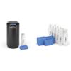 Thermacell Repellente Antizanzare Mini Halo + Ricarica, Protezione 21 m², Durata 132 Ore, Inodore, Grafite