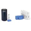 Thermacell Repellente Antizanzare Mini Halo + Ricarica, Protezione 21 m², Durata 132 Ore, Inodore, Blu Navy