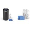 Thermacell Repellente Antizanzare Mini Halo + Ricarica, Protezione 21 m², Durata 60 Ore, Inodore, Grafite