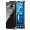 REY Cover in Gel TPU Anti-Shock per Samsung Galaxy S10+ / S10 Plus, Morbido Silicone Custodie Protettivo Case, Anti-Scratch, Protettiva Sottile Back Cover