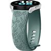 FYISWHO Silicone Cinturino per Amazfit Bip 6/5 Unity/GTR 4/3/3 Pro/2/Balance 46mm/Balance 2/Helio, 22mm Flower Sport Bracciali Cinturini di Ricambio per Amazfit Stratos 3/2/2S/Pace/Active Max