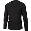 Generic Maglione A Collo Alto Uomo Maglione Uomo Natalizio Maglioni Primaverili Uomo Maglione Tecnico Uomo Abbinamento Maglione Blu Elettrico Uomo Maglione Norvegese Uomo Maglione con Cerniera Laterale