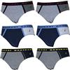 Navigare 6 Slip Ragazzo Mutanda Bimbo Bambino 10-12-14-16 Anni Varie Fantasie (21038ZJ, 16)