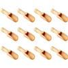 Bujingyun Mini cucchiaini in legno, mini cucchiai di bambù per sale da bagno, cucchiaino da tè, cucchiaio per detersivo in polvere, cucchiaio per caramelle in legno