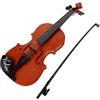 TOYANDONA Set Di Violino Giocattolo per Bambini Con Corde E Arco Regolabili - Strumento in Plastica Con Aspetto Realistico per Imparare