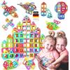 EITEYI Blocco di costruzione magnetico per bambini, 2 3 4 5 6 7 8 anni giocattolo 3D | magnetico creativo | regalo di compleanno per ragazzi e ragazze
