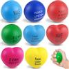 GZLCEU Pallina Antistress, PU Stress Ball Palline Antistress per Adulti, Motivanti Contro lo Stress,Ansia,Degradazione,Palla Antistress Ball Stress(2 Forme)