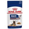 ROYAL CANIN Cibo umido Maxi età 8+ pezzi di carne in salsa per cani senior di grandi razze - Scatola 10 x 140 g (borse)