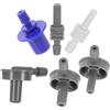COLLBATH 6Pezzi Adattatori per Manicotto Misuratore di Accessori per Sfigmomanometro Compatibili con di Pressione da Braccio