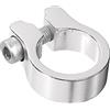 cyclingcolors Pinze per sellino Chiusura Sella Collarino Reggisella Bicicletta Mountain Bike MTB Strada, Diametro 31.8 mm (Argento)