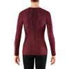 FALKE Wool Tech. W L/S Sh, Maglie Termiche Donna, Rosso (Ruby 8830), L