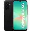 Samsung Galaxy A26 5G, Smartphone con Funzioni intelligenti, 3 anni di Garanzia del produttore, Display Super AMOLED 6.7", 8GB RAM, 256GB, 5.000 mAh, memoria espandibile, Black [Versione Italiana]