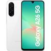 Samsung Galaxy A26 5G, Smartphone con Funzioni intelligenti, 3 anni di Garanzia del produttore, Display Super AMOLED 6.7", 6GB RAM, 128GB, 5.000 mAh, memoria espandibile, White [Versione Italiana]