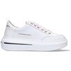 ALEXANDER SMITH Sneaker donna bianca in pelle