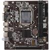 Fydun Scheda Madre LGA 1155 M.2 VGA Uscita HD DDR3 a Doppio Canale 6 USB 2.0 PCIE X16 Mini ITX Scheda Madre per Computer, Accessori Professionali