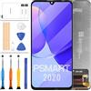 Ladyson per Huawei P Smart 2020 POT-LX1A, POT-LX3 Display LCD Touch Screen Sostituzione Digitizer Vetro Assemblea Matrice Sensore Kit Obiettivi con Strumenti Gratuiti (Nero Senza Telaio)