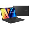 Asus F1500EA-BQ2362 - Portatile 15.6 Full HD (Core i3-1115G4, 8 GB RAM, 256 GB SSD, UHD Graphics, senza sistema operativo) Nero Indie Tastiera QWERTY e