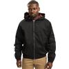 Brandit Lord Canterbury Hooded Jacket, Uomo, Black, XL