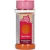 FunCakes Sanding Sugar Orange, Arancione: Gusto eccellente, Perfetto per Decorare Torte, Cake Pops, Caramelle, Biscotti e Cupcakes - 80 g