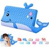 LUKIUP Cuscino Asilo 3-6 anni con Federa, Cuscino Bambini Cuscino Bambino, Con Animali Kawaii, Ergonomico, Traspirante e Delicato Sulla Pelle, Lavabile a Partire dai 3 Anni in su