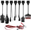 GBKDQQ Set di 8 adattatori universali, cavo di diagnosi OBD2 OBD1 per auto, set di cavi adattatori per diagnostica OBD, set di cavi adattatori per diagnostica TCS CDP Pro Delphi CDP+ DS150Er