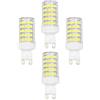 BAISHICHENG 4 Confezioni Lampadina LED G9,10W(Sostituzione della Lampada alogena G9 100W)Base in Ceramica Non Dimmerabile 6500K Bianco Freddo 1000LM Illuminazione Domestica con Angolo del Fascio di 360°