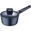 MasterPRO - Casseruola da cucina di 16 cm di diametro e 8,5 cm con coperchio - Prodotto in alluminio fuso - rivestimento antidolorifico - Per tutti i tipi di cucine