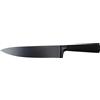 BERGNER Black Blade | Coltello da Chef | Lama in Acciaio Inox di 20 cm | Manico Ergonomico con Foro | Utensili da Cucina | Rivestimento Antiaderente | Pulizia Facile