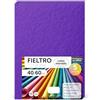 m-office Pannolenci Colorati, Feltro per Lavoretti Creativi, Cucito e Patchwork, Materiale per Scrapbooking e Decorazioni, Set Colori DIY, Ideale Artigianato e Fai-da-te, 40x60cm (Viola, 5pz)
