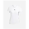 Adidas 3stripes W - T-shirt Training - Donna - Bianco
